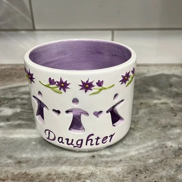 Votive/Tealight Ceramic Candle Holder - Picture 1 of 3